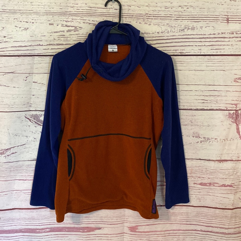Melanzana women’s micro grid hoodie